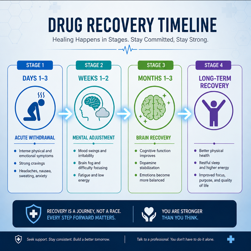 Drug Recovery Timeline