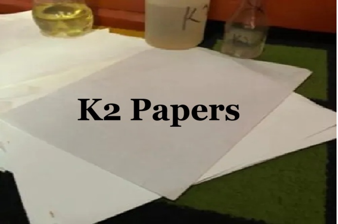 K2-laced legal papers and jail drug smuggling investigation