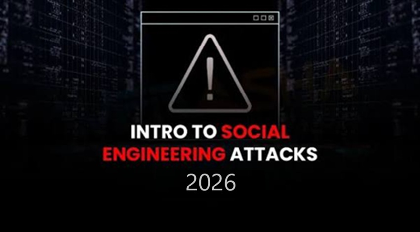 Conceptual illustration showing social engineering targeting people rather than technical systems